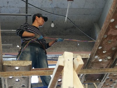 日月峽室內裝飾工程--施工留影10